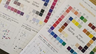 パーソナルカラー診断を行いました！　リトハウス千里中央