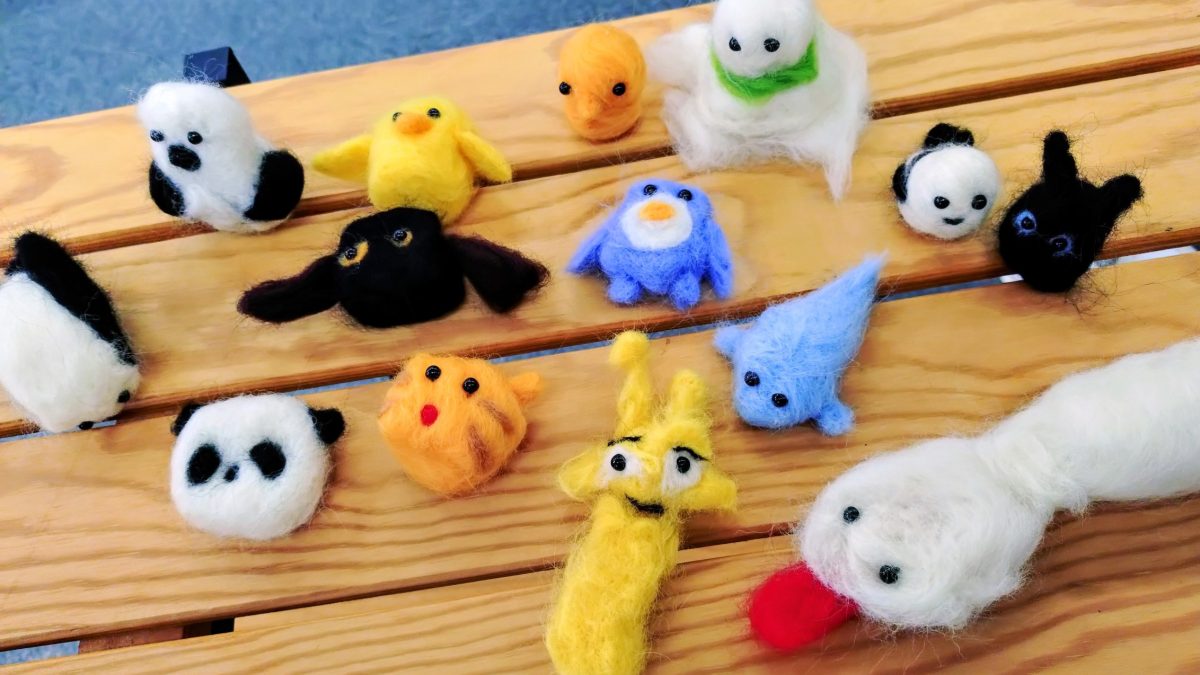 羊毛フェルト体験　リトハウス長堀橋