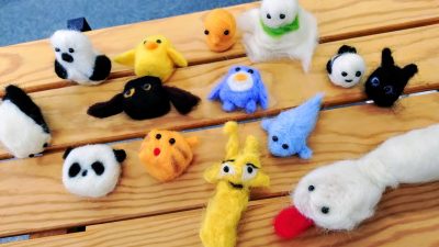 羊毛フェルト体験　リトハウス長堀橋